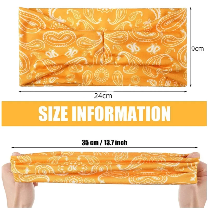 1pc esportes sweatband bandana das mulheres dos homens de secagem rápida respirável esportes ao ar livre headbands yoga faixa de cabelo ginásio