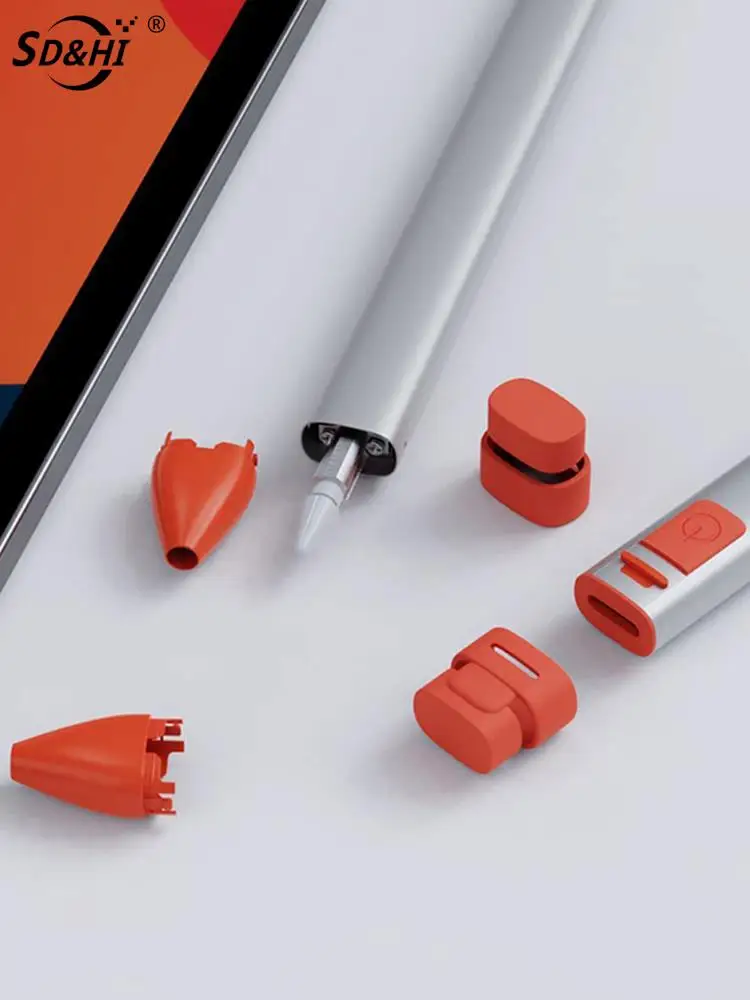 Kompatibel dengan Ujung Pensil Krayon Logitech Aksesori Ujung Pena Pengganti Stylus IPad Penutup Pelindung Ujung Pena Aksesori