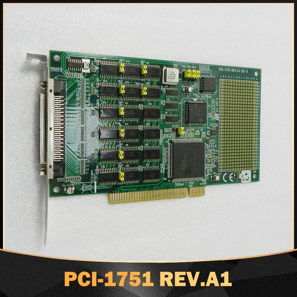 

48-Channel Universal Digital I/O And Counting Card For Advantech PCI-1751 REV.A1