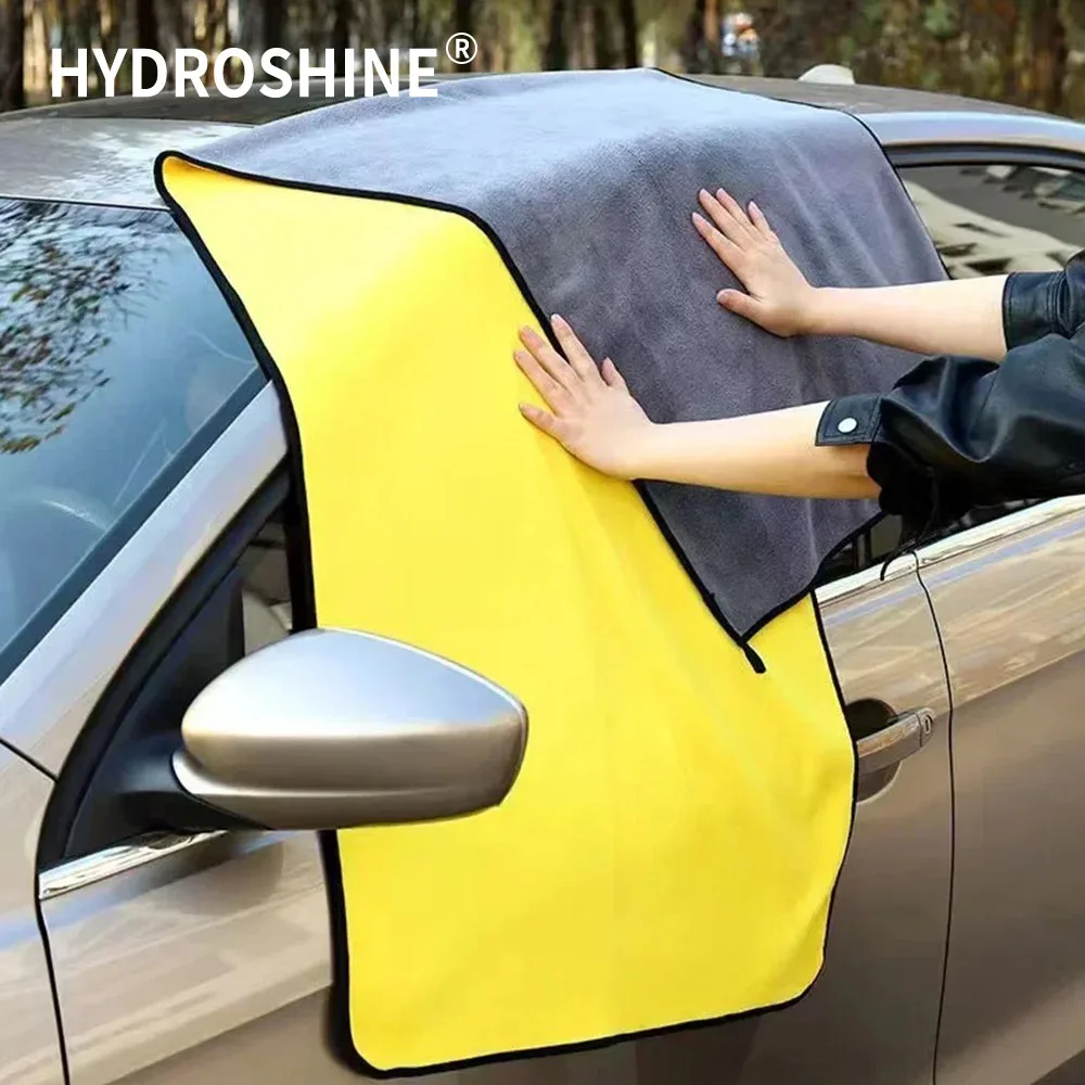 Microfiber Towel Hydro Shine Car Microfiber Cloth Wash Towel Microfiber Cleaning Cloth Car Wash Drying Towel Auto Detailing