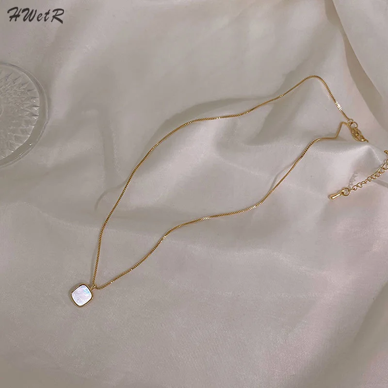 Kadınlar basit boyun zincir altın renk gerdanlık kolye ince zincir boyun üzerinde Minimalist kolye takı Chocker klavikula zinciri