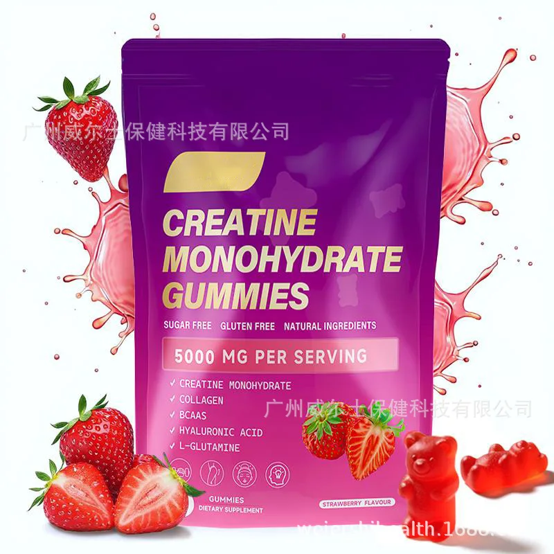 

Ashwagandha Creatine Monohydrate Пробиотические жевательные конфеты для снятия стресса, восстановления мышц и здоровья желобов