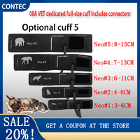 Vet Use Cuff Animals Cuff CONTEC08A Veterinary Blood Pressure Monitor Cuff 5 types Mouse/Cat/Dog/Horse/Elephant With Connector