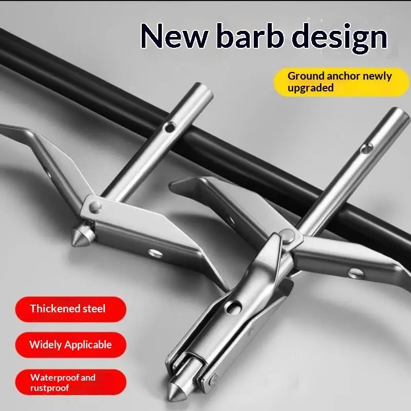 Heavy Duty Metal Ground Anchor Firm Fixation Anti Fall Off For Agricultural Use