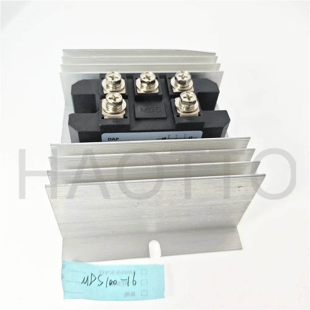 MDS100-16 100A 1600V 6RI100G-160 Three-phase Rectifier Bridge Modules Heat Sink 2026 Year