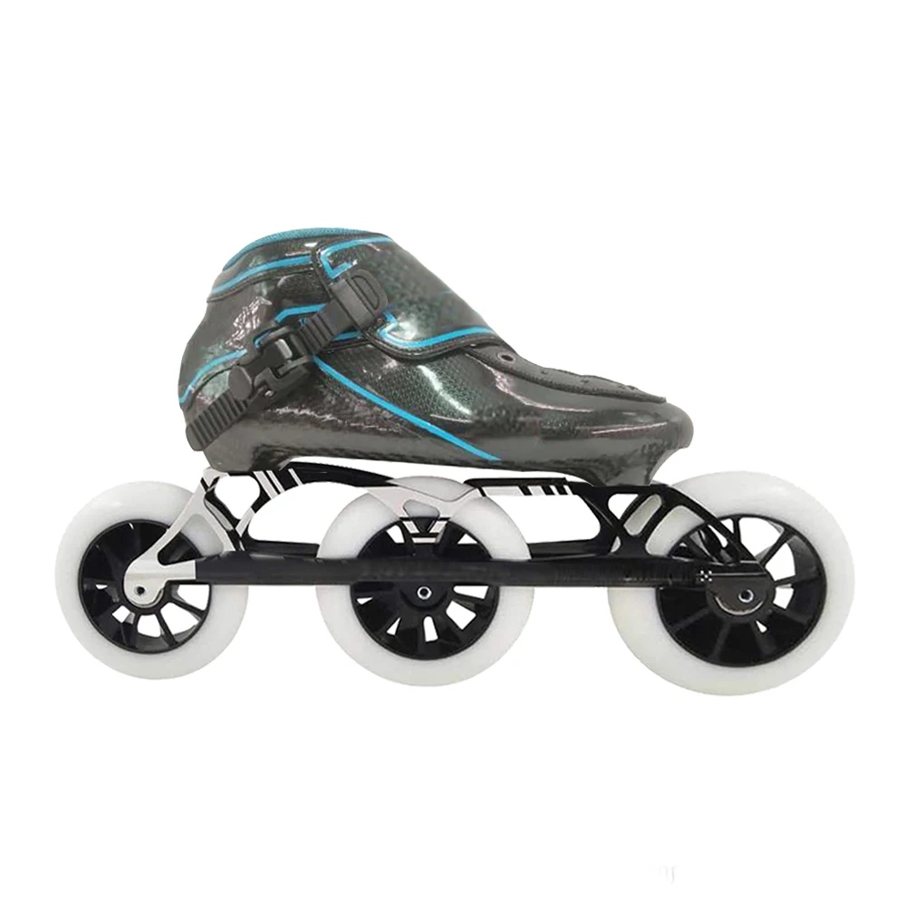 

100% Hand-made Freestyle Roller Skates Professional 3 Wheel Inline Speed Skates Wholesale