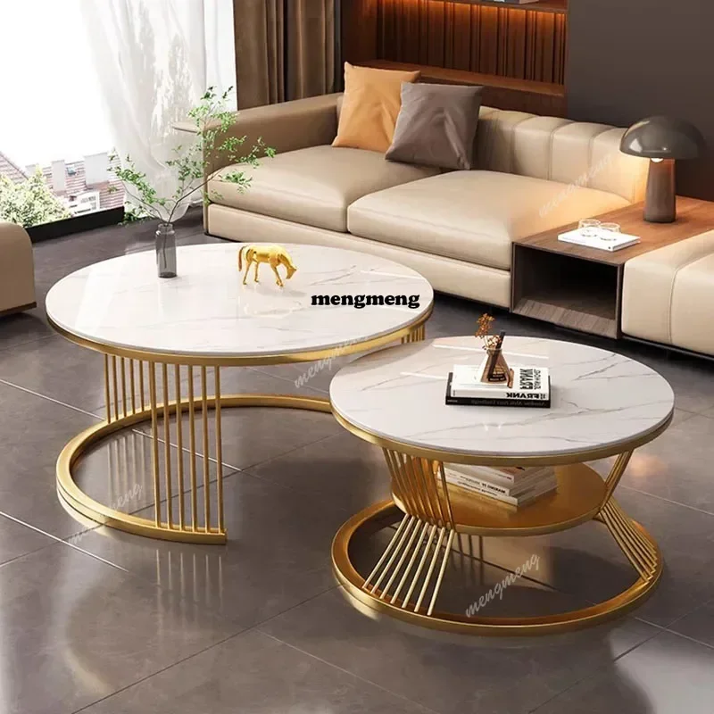 

E182 Modern Bedroom Coffee Table Trau Organizer Gold Mobile Living Room Coffe Table Mesa Lateral Apartamento Couchtisch Furnitur