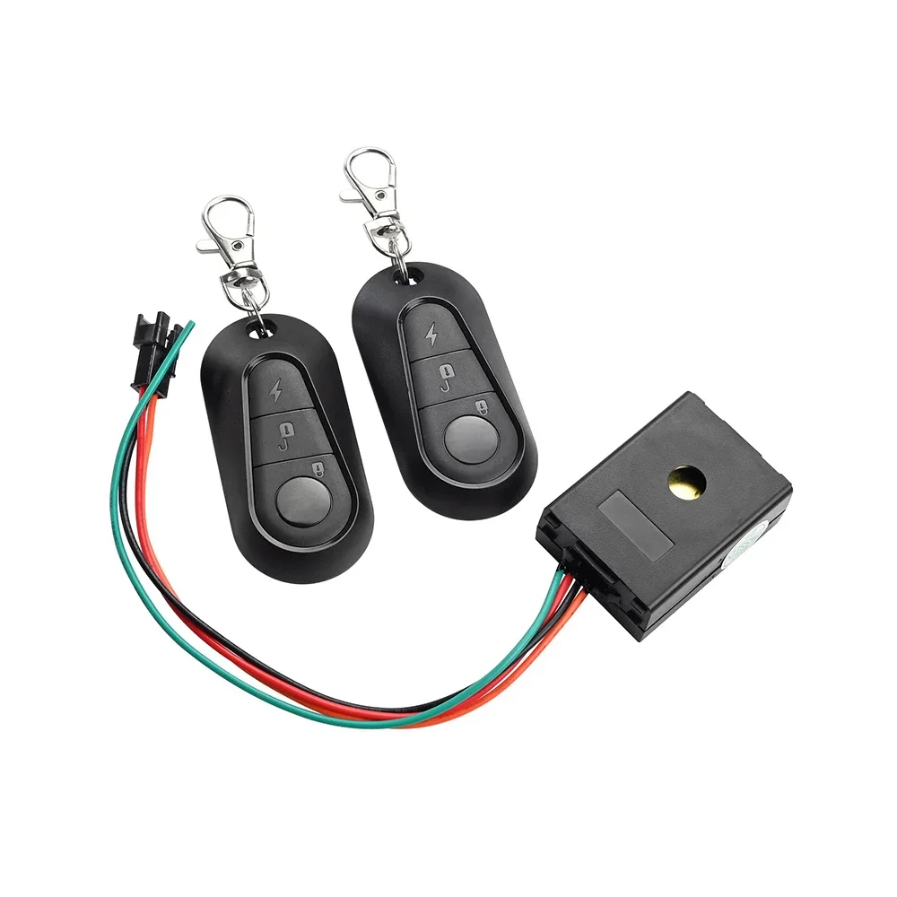 36V-72V Alarm Anti-Theft Bell Safety Remote Control E-Bike for Kugoo M4 Electric Scooter Anti-Theft Device Kit Replacement Parts