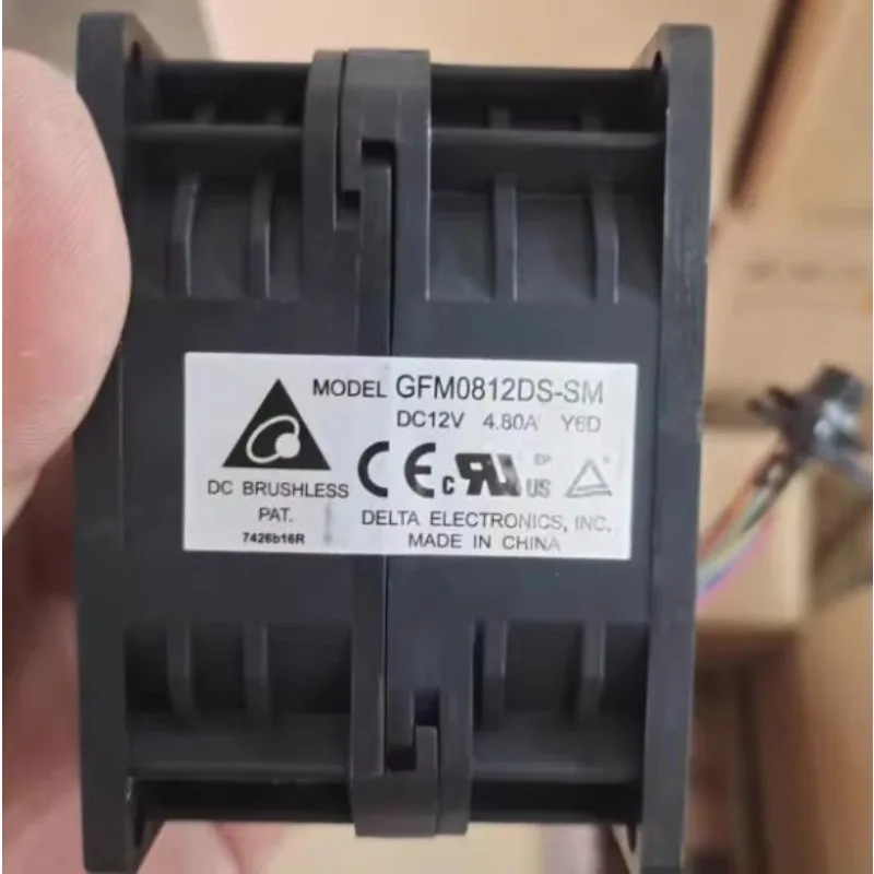 Delta Electronics GFM0812DS-SM DC 12V 4.80A Server Cooling Fan