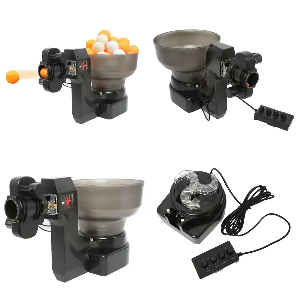 WAP02 for Automatic Table Tennis Serve Machine for Ping Pong Ball Throwing Trainer Adjustable Speed Spin Angle Portable