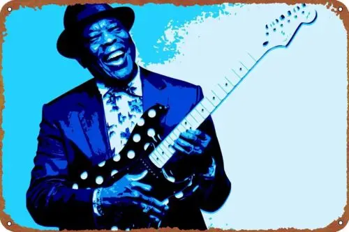 Buddy Guy 1 Music Poster Vintage Tin Sign Unique Metal Wall Decor for Home