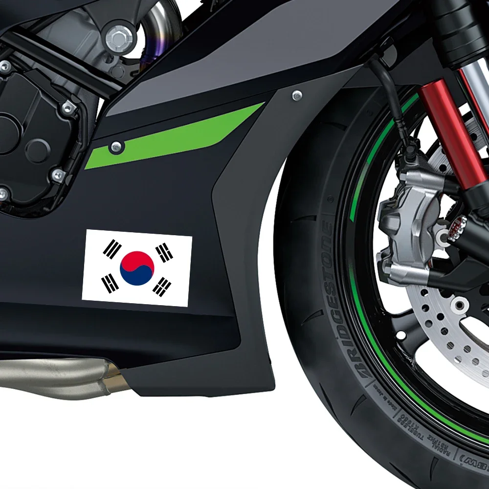 ملصقات سيارة فينيل العلم الكوري ، إكسسوارات السيارة ، الشارات ، هيونداي ، IX35 ، كيا ، سانج يونج ، رينو ، سامسونج ، جينيسيس ، سبيرا ، 3 * #5