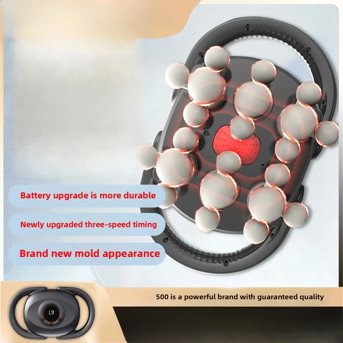 

22-28 пистолет для фасции головы, высокочастотный вибрационный массажный пистолет для тела, массажер для спины и талии, массажер для шеи, плеч, мышц Masajeador