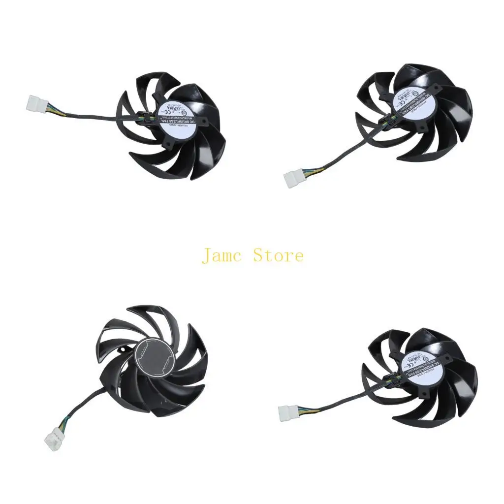 

LX0B Graphics Card Cooling Fan DC12V Superior Cooling For RTX4060 4060ti