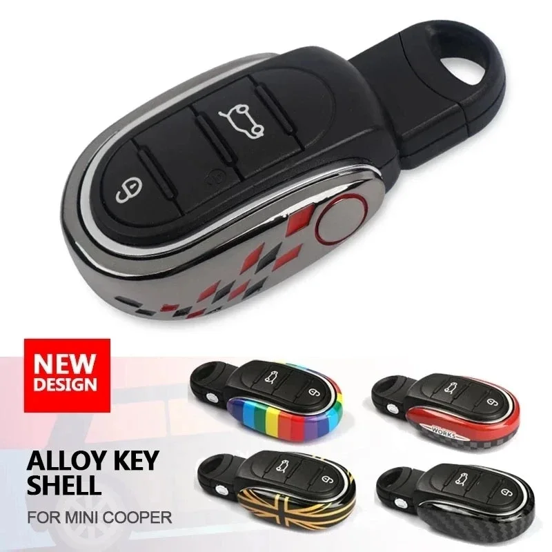 For mini cooper accessorie key cover keycase key chain For mini cooper F55 For mini F56 F57 F54 F60 alloy Material Car Key Cover