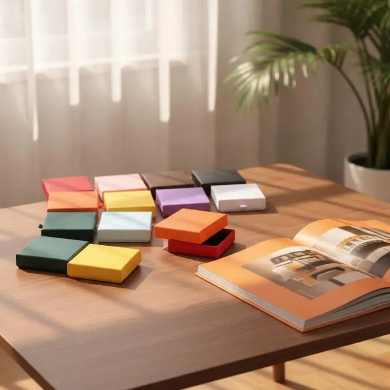 Schmuckverpackungsbox aus dickem Papier, Schubladenbox, Grußkartenbox, Halsketten- und Armband-Geschenkbox, Präsentationsbox, Schmuckaufbewahrung aus Karton – Detail 2