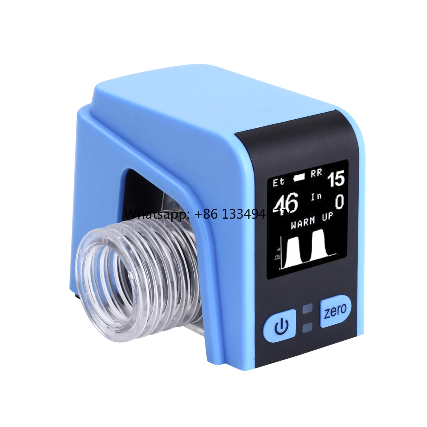 

Veterinary Co2 supervise capnograph portable Mini Real time Vet Etco2 Capnographie Analyzer Capnograph