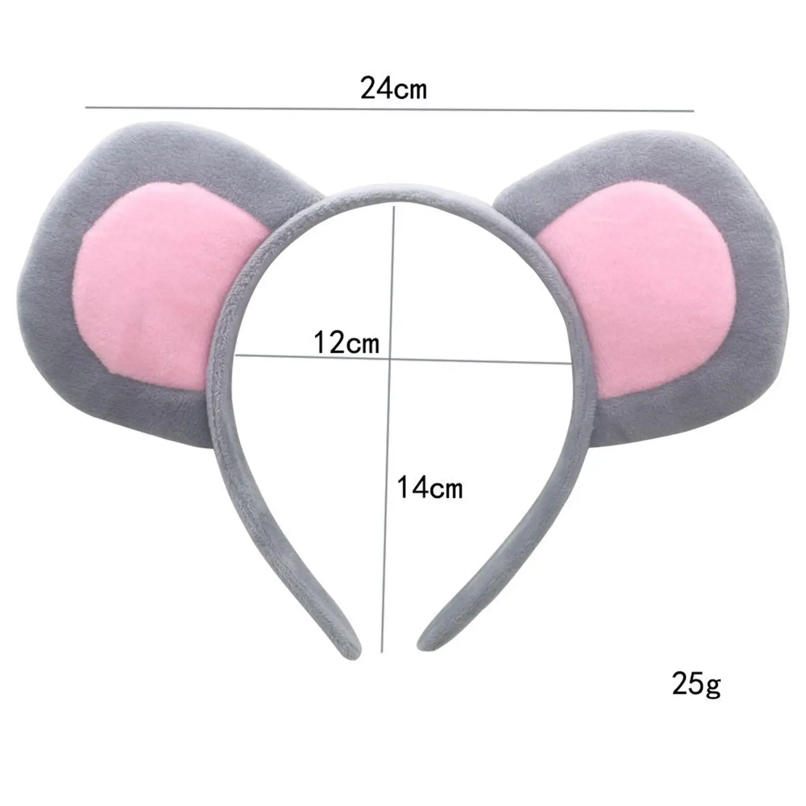 

Костюмный набор: повязка на голову с ушками мыши, галстук-бабочка, головной убор для детских вечеринок, Хэллоуина, косплея в стиле животных