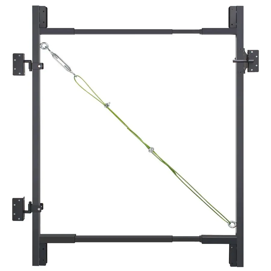 

Комплект для сборки деревянных ворот DIY 3672: регулируемый набор для строительства ворот для ограждений длиной 45 футов, подходит для деревянных брусков 1x4 и 2x4