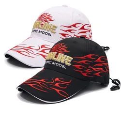 Sunline Fishing Cap for Men Summer Sun Protection Adjustable Fishing Hats Breathable Snapback Baseball Cap Outdoor Sport Cap