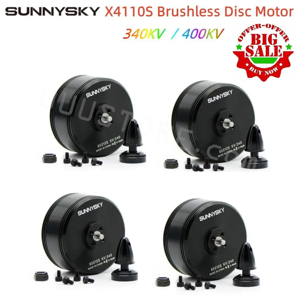 

1/2/4PCS SUNNYSKY X5212S 280KV/340KV for VTOL Fixed Wing Multi-axis Plant Protection drone UAV Model Aircraft Brushless Motor