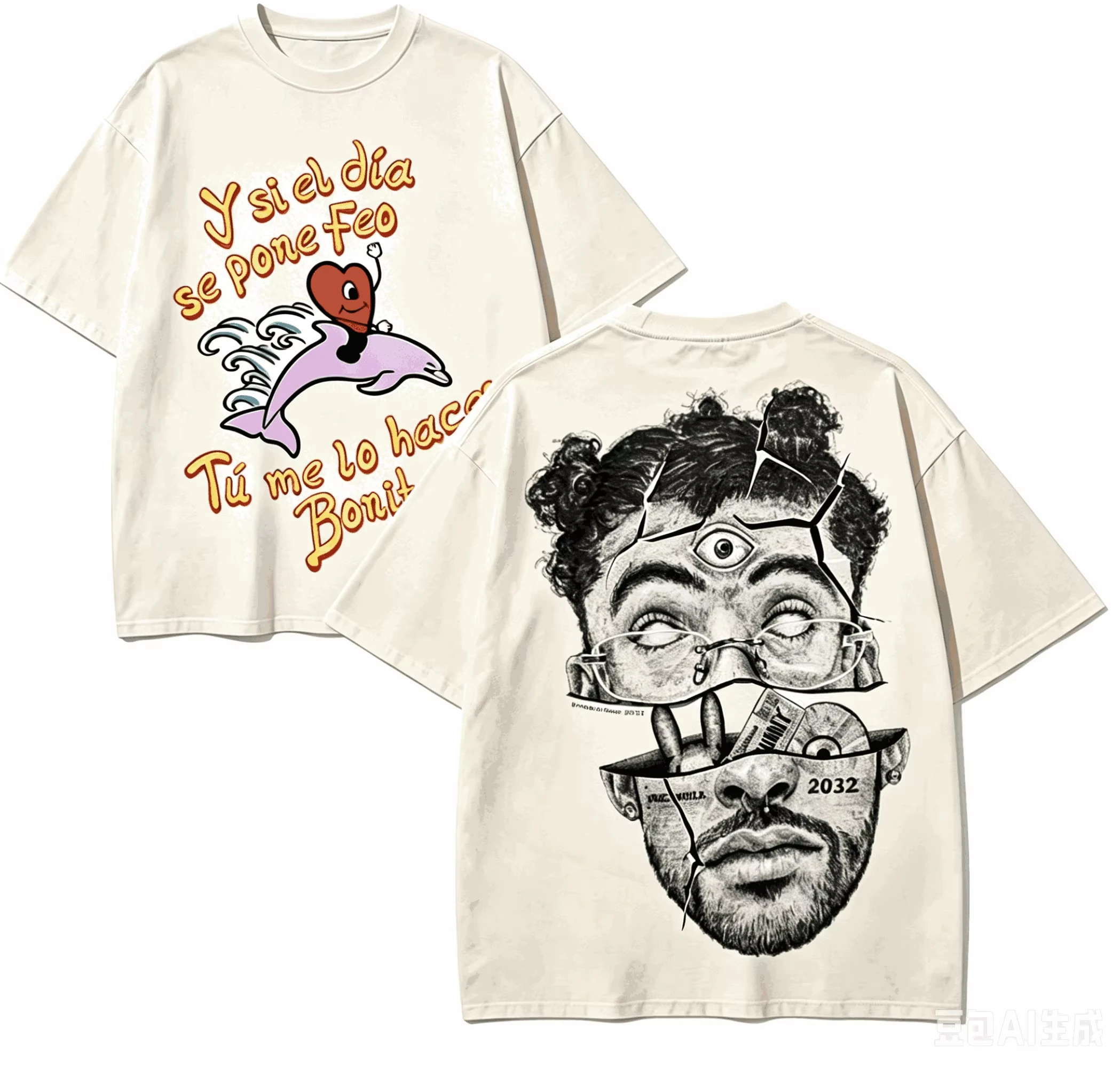2026 new T-shirt - Suitable for both men and women Extra-large size Short sleeve streetwear. High quality. Popular couple style.