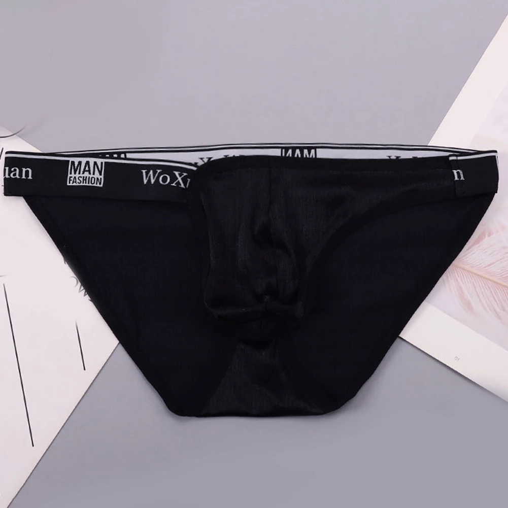 

Lightweight Breathable Men's Briefs with Stretch Fabric and Pouch Comfortable Soft Underwear for Various Activities