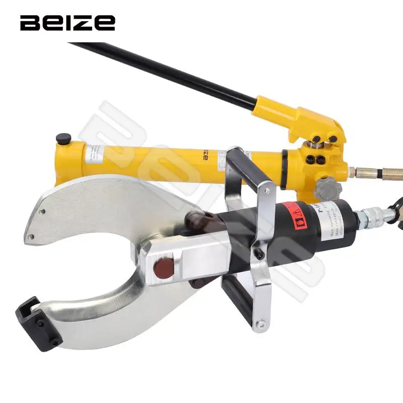 

Hydraulic Cable Cutting Head Cable Cutter with CP-700 Manual Hydraulic Pump for Armoured Cu/Alu Cable Up to 120mm