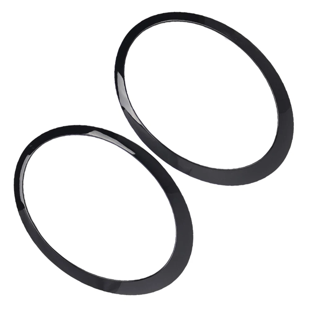 For Mini Cooper One R50 R52 R53 01-06 Headlight Trim Ring Black Matt Set 1 Pair Car Accessories