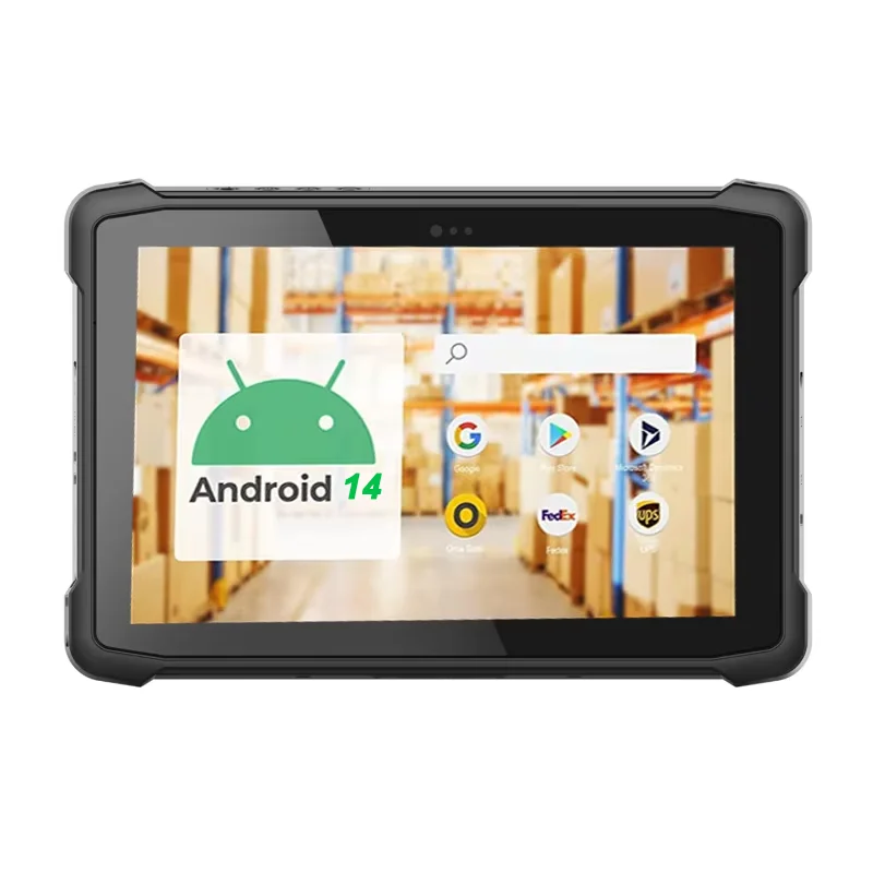 10-Inch Android 14 GMS  System Rugged Tablet 8GB+128GB Barcode Scanner MT6789 G99 CPU IP65 Industrial Outdoor Use