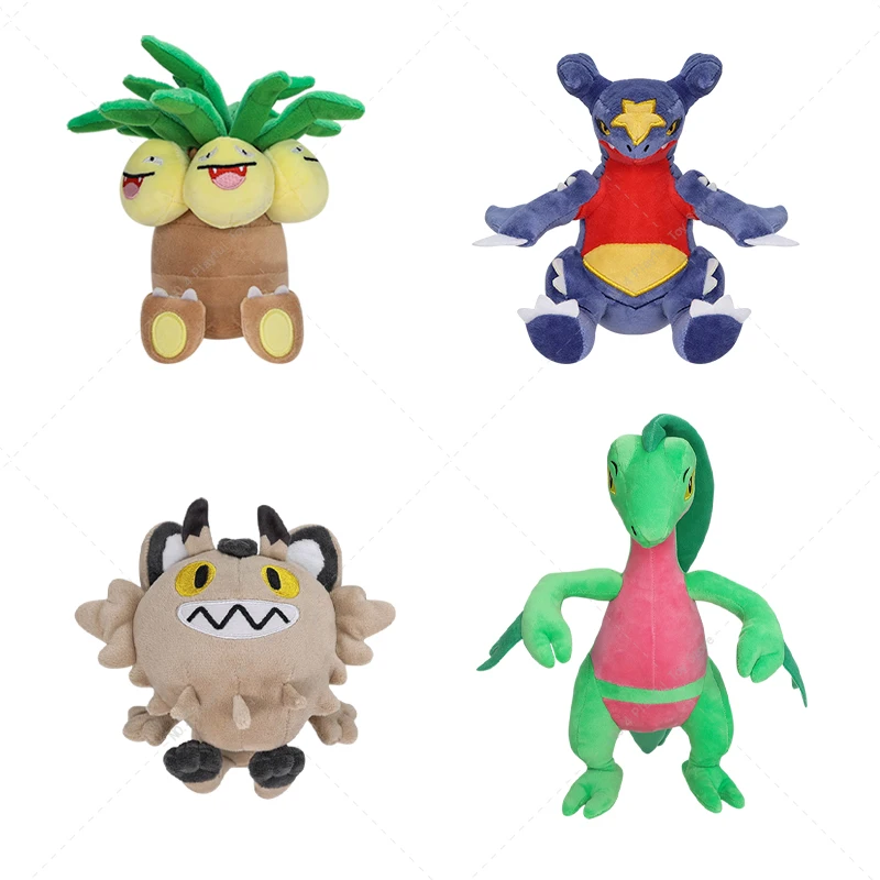 Pokémon Plush Galarian Meowth Grovyle Garchomp Exeggutor Cute Doll Toys Birthday Christmas Gift