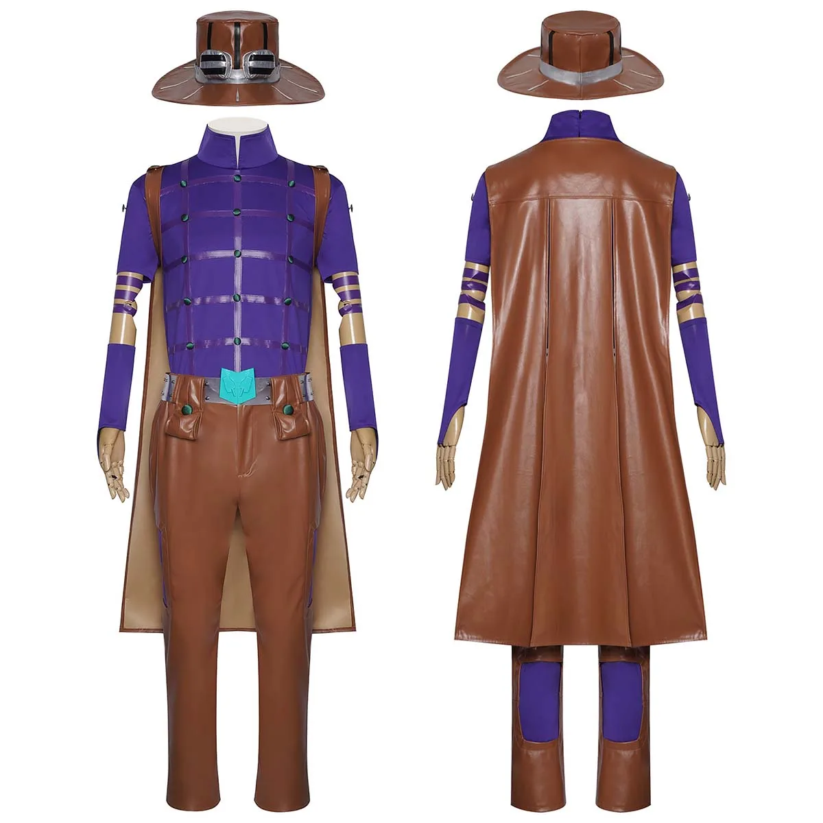 

Ault Men Аниме JoJo's Bizarre Adventure Cos Spin Master Костюм Julius Caesar Zeppeli