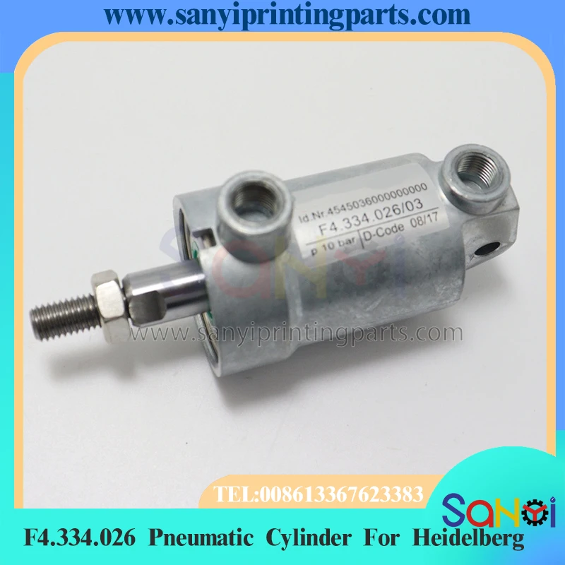 

Цельный пневматический цилиндр Heidelberg F4.334.026/03 для деталей печатной машины XL105 XL106