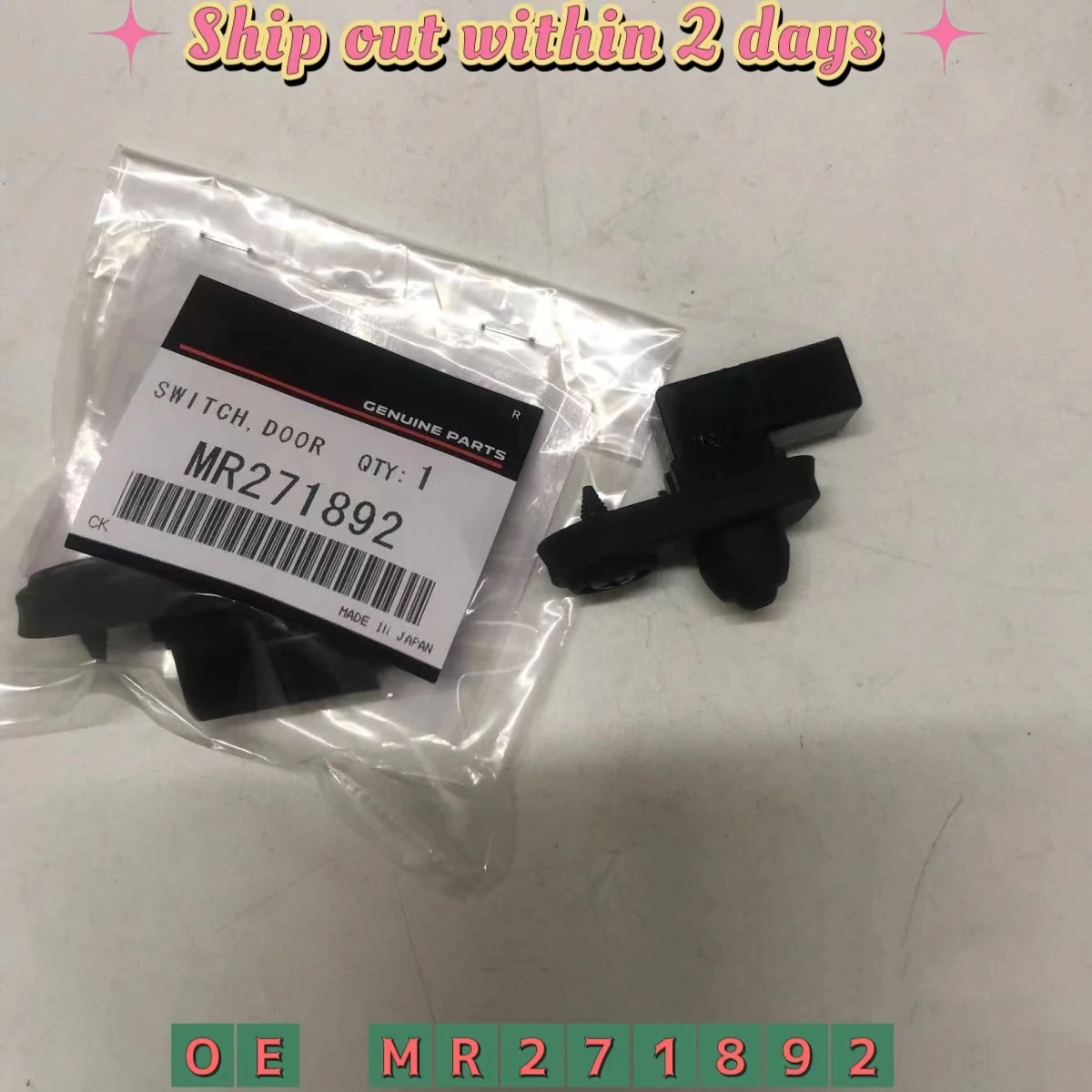 Car Door Switch For Mitsubishi Paiero Montero V73 V77 V93 V97 MR271892 8608A145 Pinin H66 H77