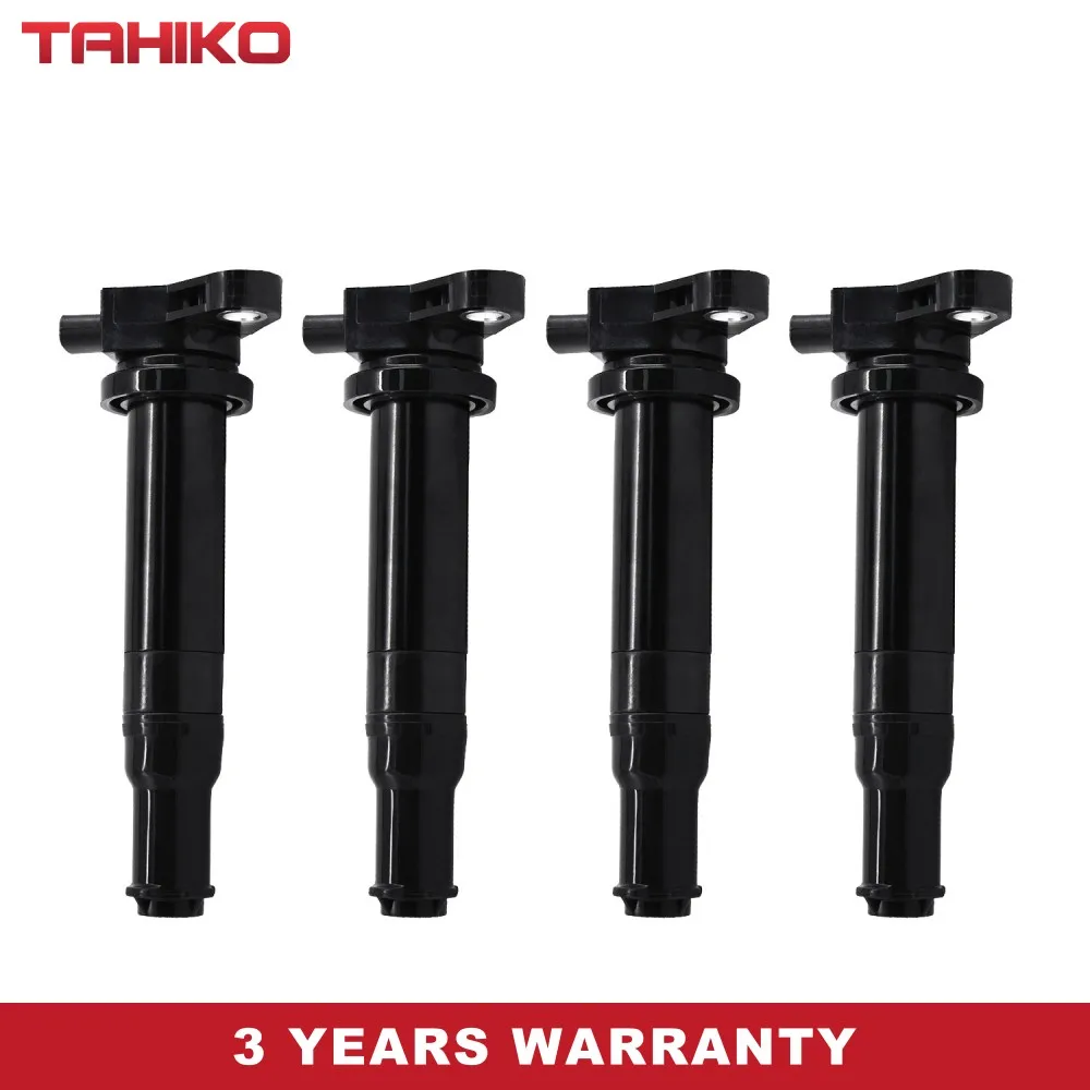 

4x Ignition coil 27301-26640 fit for Dodge Attitude 1.6L 2006-2010 Hyundai Accent KIA Rio Rio5 1.6L 2006-2011 KIA Rondo 2.4L