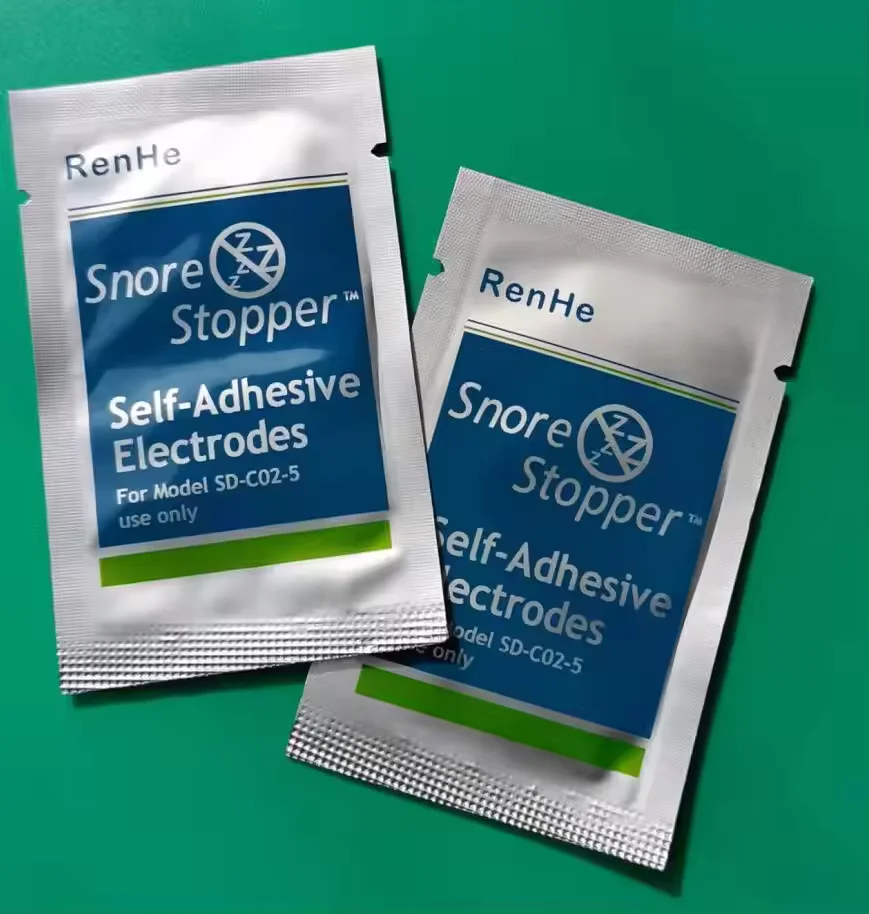 20packs Snore Stopper Self -Adhesive Electrodes Gel Pad Sheet For Model SD-CO2-5 Wrist Strap Anti-Snore