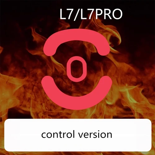Imagen 1 del producto 1 Juego de patines de ratón ultrafraglide para MCHOSE L7/L7 PRO Control de frenos velocidad silenciador pies versión ICE ratones deslizan pies de PTFE