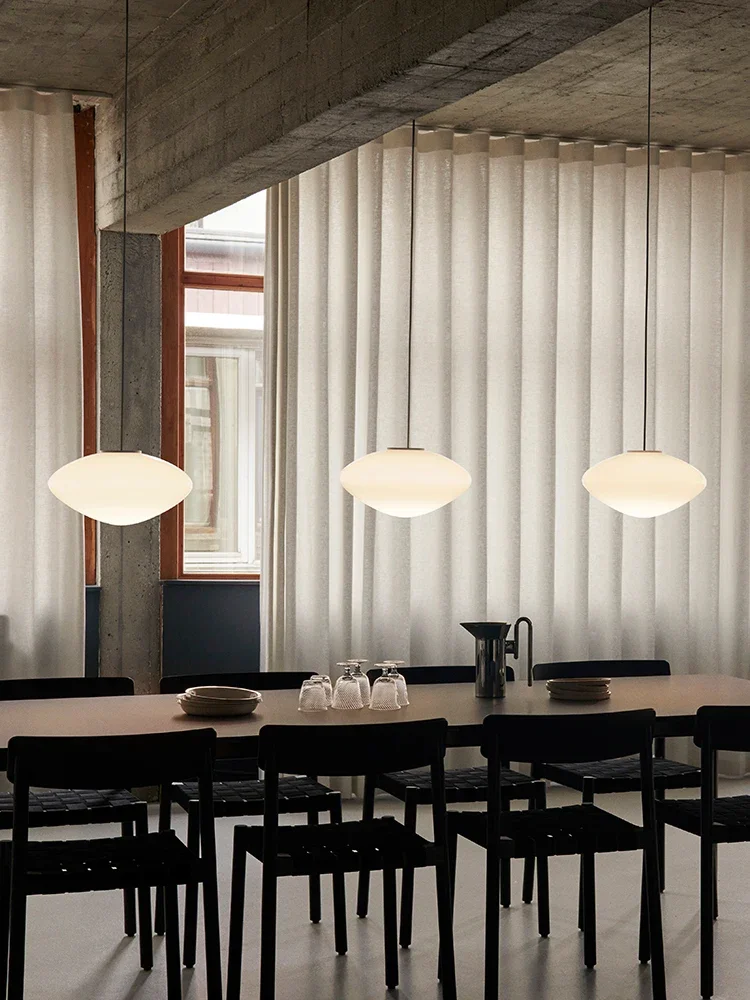 

Denmark Designer Kitchen Island Hanging Lamp Glass Suspension Ceiling Light Chandelier for Dining Table