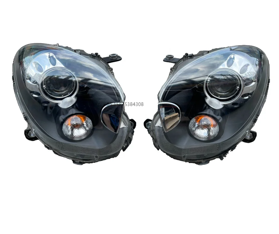 Classic Bestseller Mini R60 Black Front Hernia Headlights Near and Far Light Light Turn signal Day Running Light For