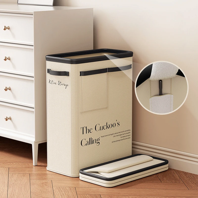 Foldable Oxford Cloth Storage Basket Large Capacity Yoga Mat Sports Fitness Equipment Organizer Household Laundry Basket