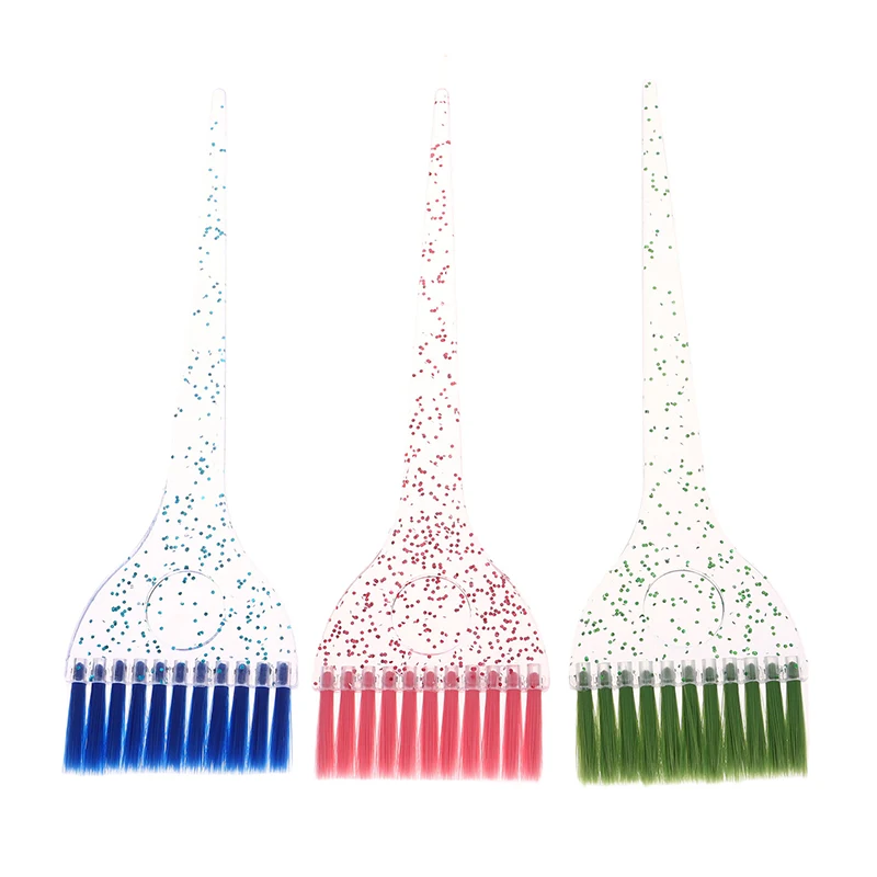 1Pc Hair Dye Coloring Brushes Dual-Purpose Hair Coloring Dyeing Paint Tinting Comb Salon Hairdressing Hair Coloring Tool