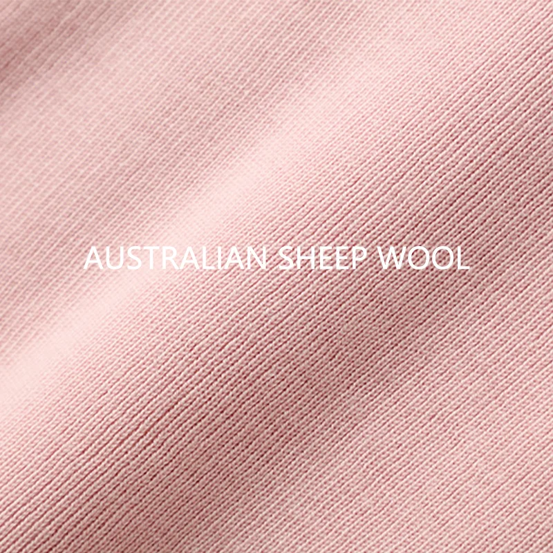 Birdtree, 18G 100%Sheep Wool, Pullover For Women, Machine Washable, Stretchy, Turtleneck Sweater, 2024 Fall Winter Top T49418QM
