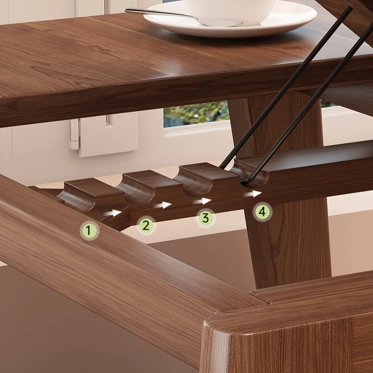 Solid Wood Foldable Window Sill Low Table Japanese Tatami Tea Desk Laptop Desk For Balcony Bed Household Lightweight Design