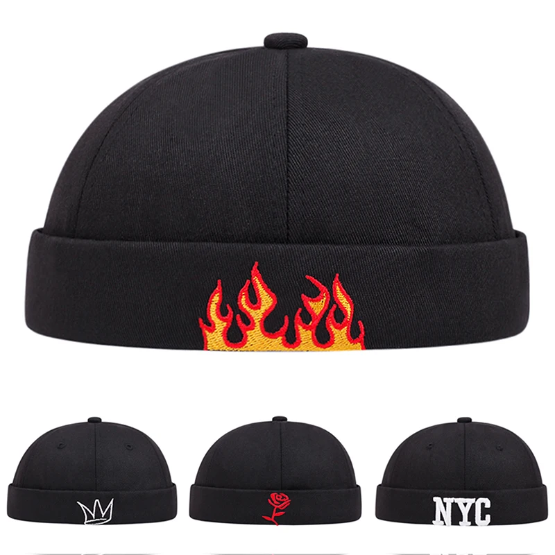 

2025 Personalized New Guapi Hat Creative Embroidery Street HipHop Hat Outdoor Leisure Daily Decorative Hat Borderless Hat Unisex
