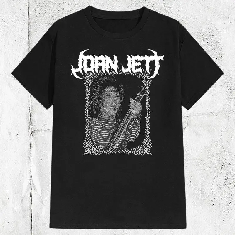 T-shirt vintage style métal Joan Jett