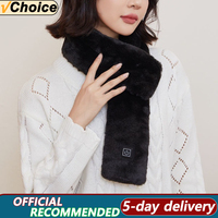 3 Gear Heating Outdoor Warm Electric Heating Scarf Heating Pads USB Heater Thermal Shawl Neck Brace Warm Bib for Women Men
