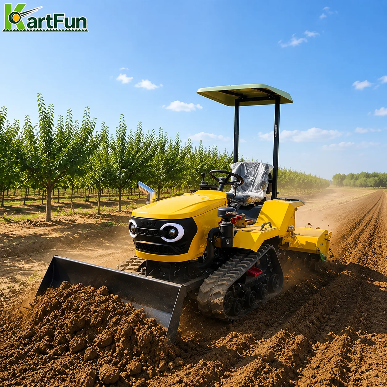 Free Shipping 25HP Small Mountain Crawler Tractor Mini Diesel Tracked Tractor for Hilly Area Farm Plowing
