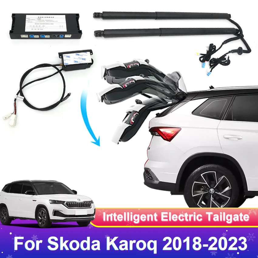 Car Electric Tailgate Modified Auto Tailgate Intelligent Power Operated Trunk Automatic Lifting Door For Skoda Karoq 2018-2023