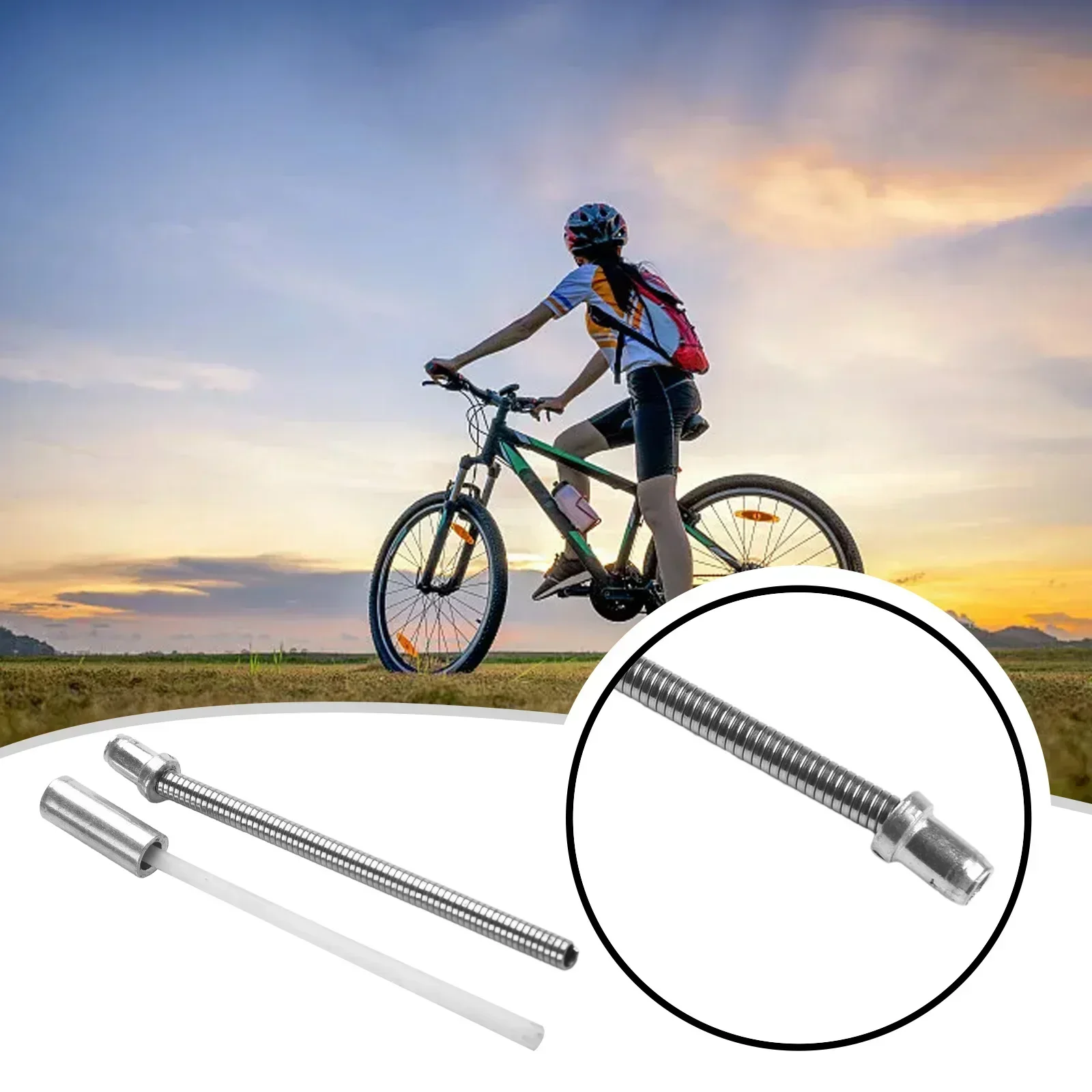 Upgrade Your Mountain Bike With High Quality V Brake Bent Pipe Elbow Noodle Cable Guide Ensures Smooth Braking