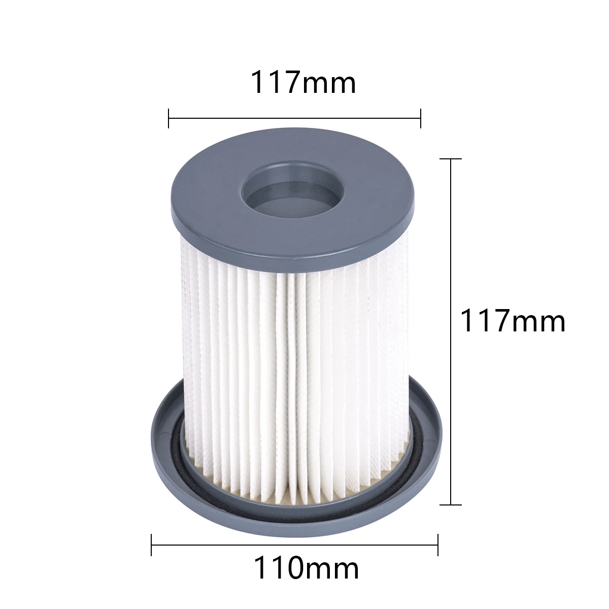 Accesorios para aspiradora de 2 piezas, filtros HEPA + elemento filtrante para Philips FC8712 FC8714 FC8716 FC8720 FC8722 filtro HEPA